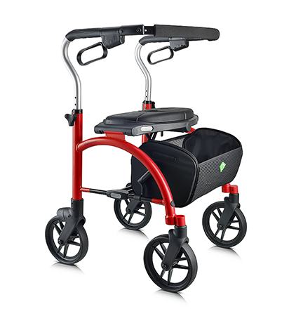 Evolution Expresso Series Rollator Rolling Walkers - 5 Sizes Blowout - Senior.com Rollators